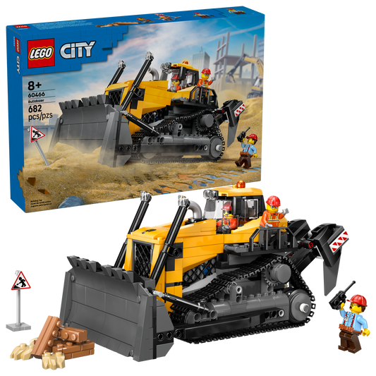 LEGO®  City 60466 Yellow Bulldozer