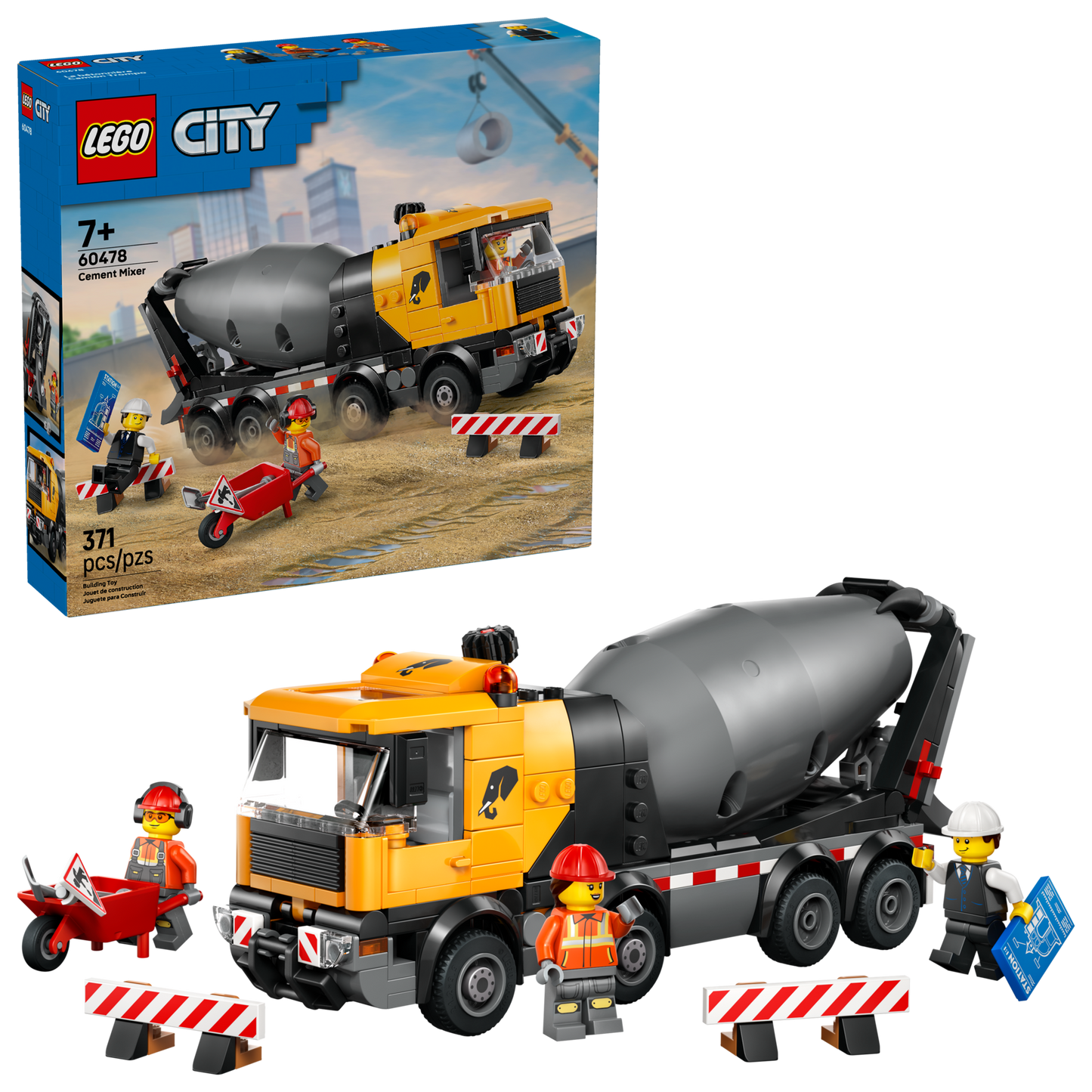 LEGO® City 60478 Cement Mixer