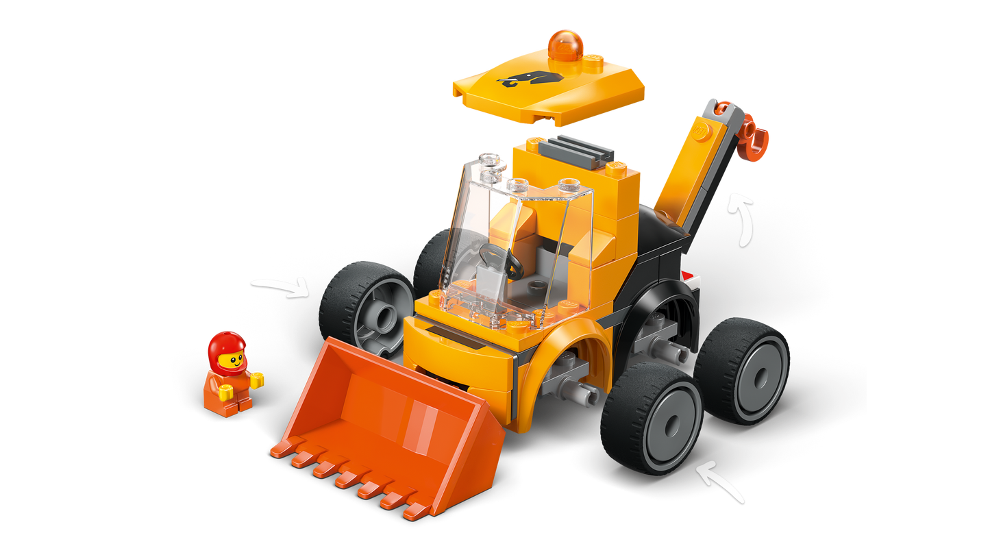 LEGO® City 60483 Rides – Construction Loader