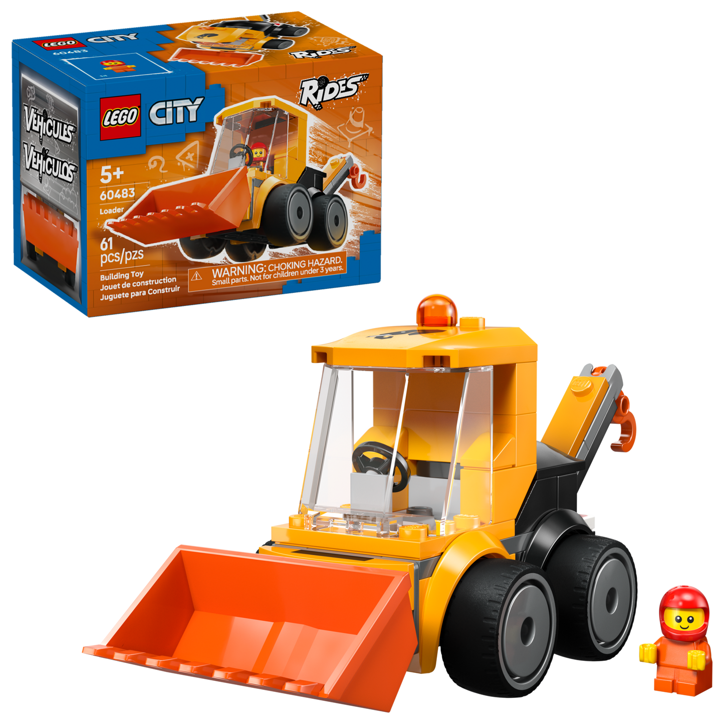 LEGO® City 60483 Rides – Construction Loader