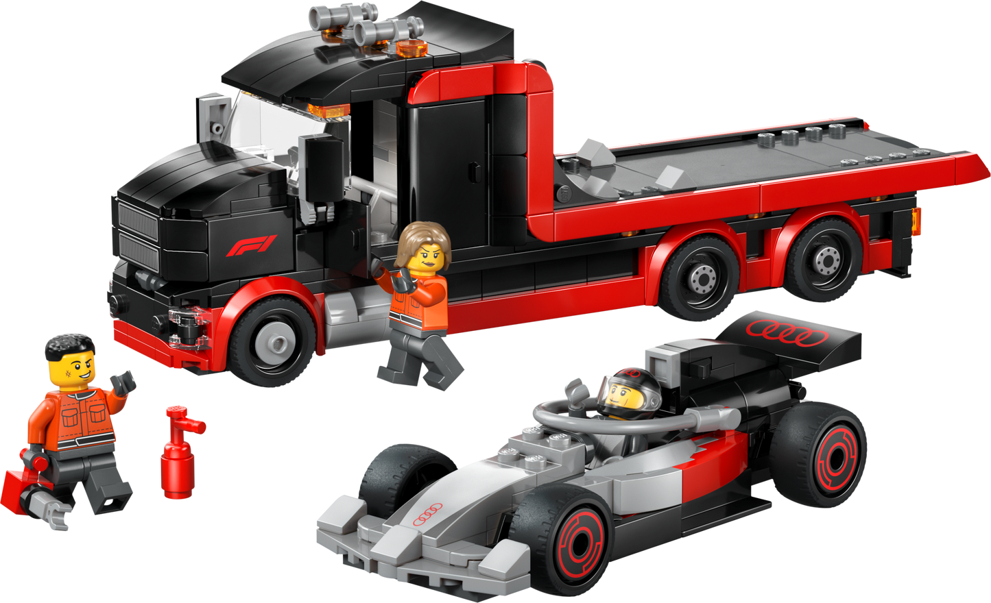 LEGO® 60493 City F1® Display Truck with Audi F1® Race Car