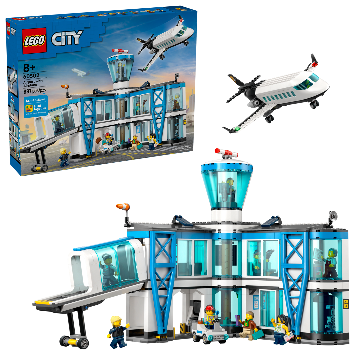 LEGO®  City 60502 Airport with Airplane