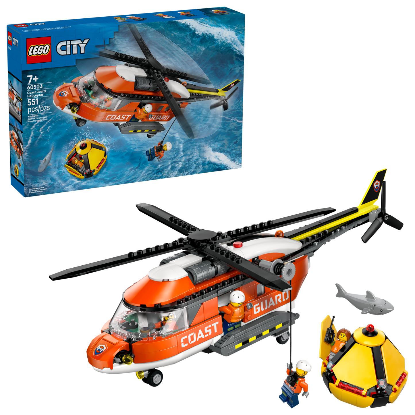 LEGO®  City 60503 Coast Guard Helicopter
