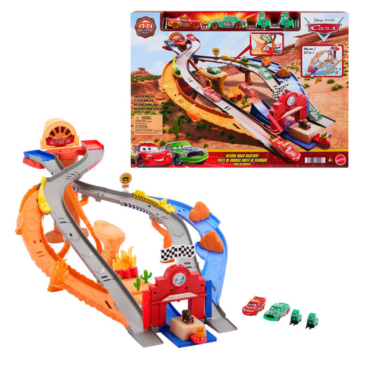 Mattel Disney And Pixar Cars Radiator Springs Race & Rescue Rescue Road Raceway Playset