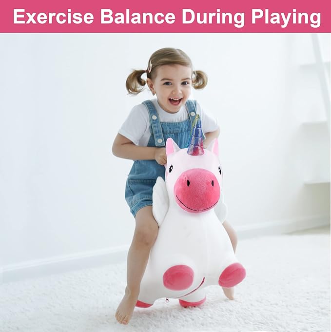 I Play I Learn Hopping Unicorn Horse