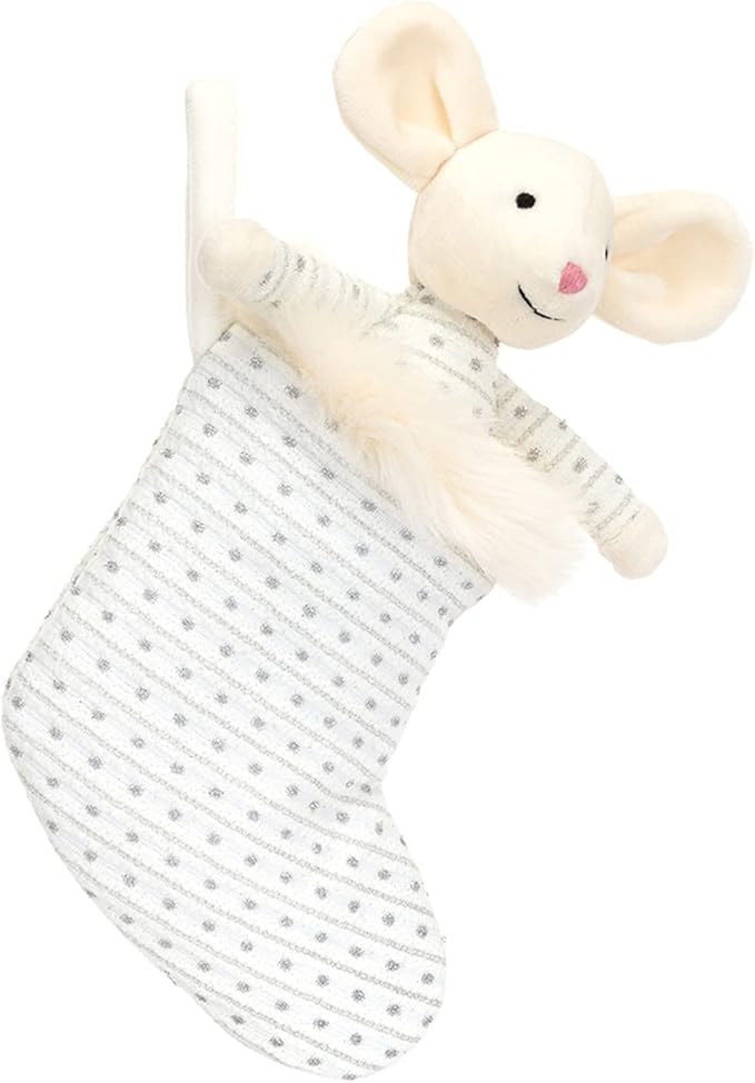 Jellycat SHIM4SM Shimmer Stocking Mouse