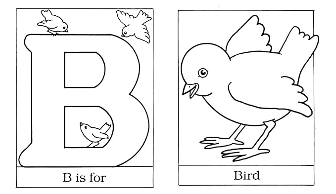 Dover The Little ABC Coloring Book