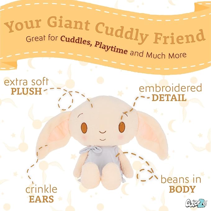 Kids Preferred Harry Potter Cuteeze Dobby The House Elf Stuffed Animal