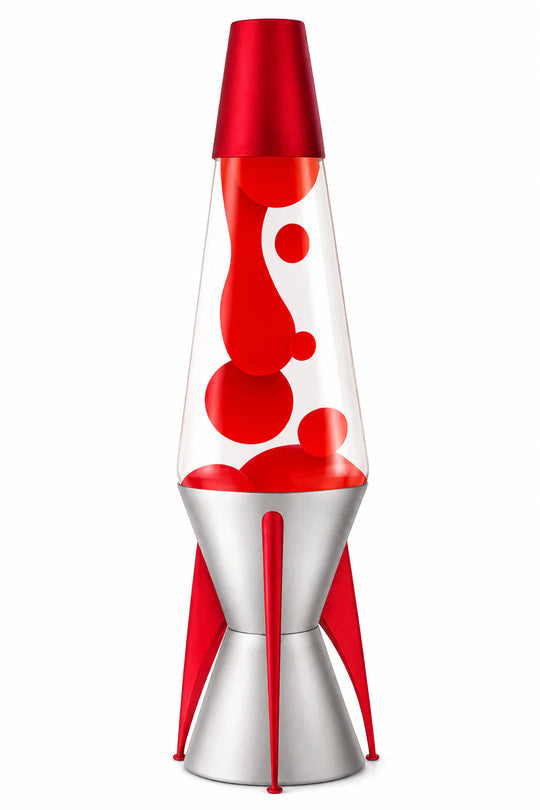 Lava Light Lava® Lamp Astrosurge Rocket - Red and Clear