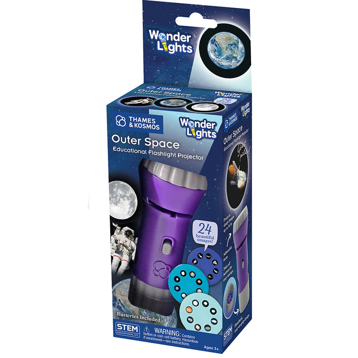 Thames & Kosmos Wonder Lights: Outer Space Educational Flashlight Projector