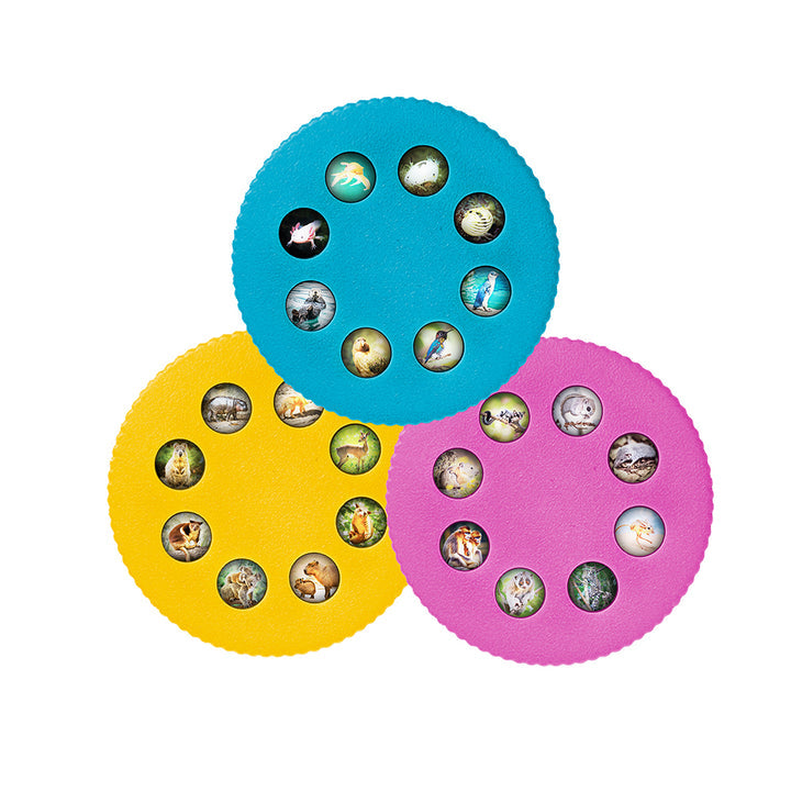 Thames & Kosmos Wonder Lights: Cute Animals - Educational Flashlight Projector