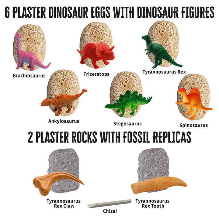 Thames & Kosmos I Dig It! Dinos Dinosaur Eggs (8-Pack)