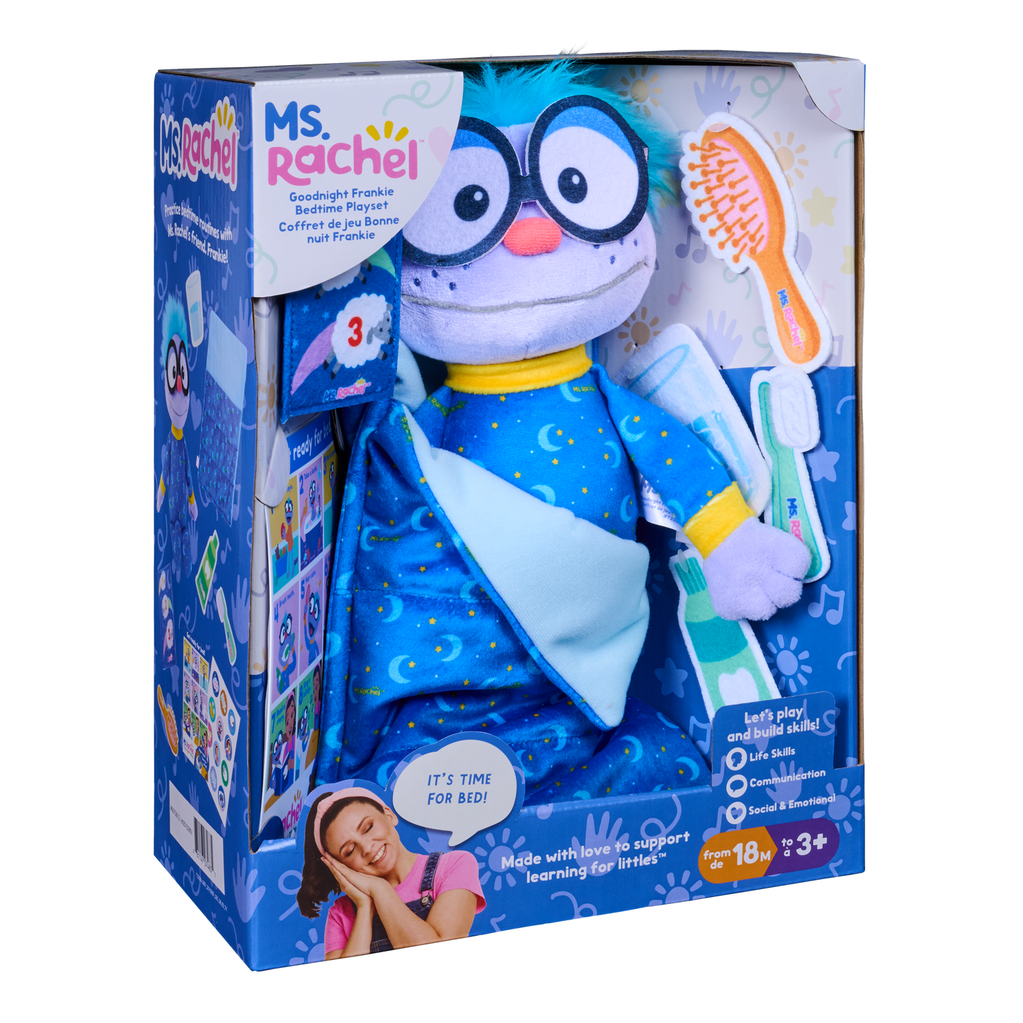 Spin Master Ms Rachel Goodnight Frankie Bedtime Playset