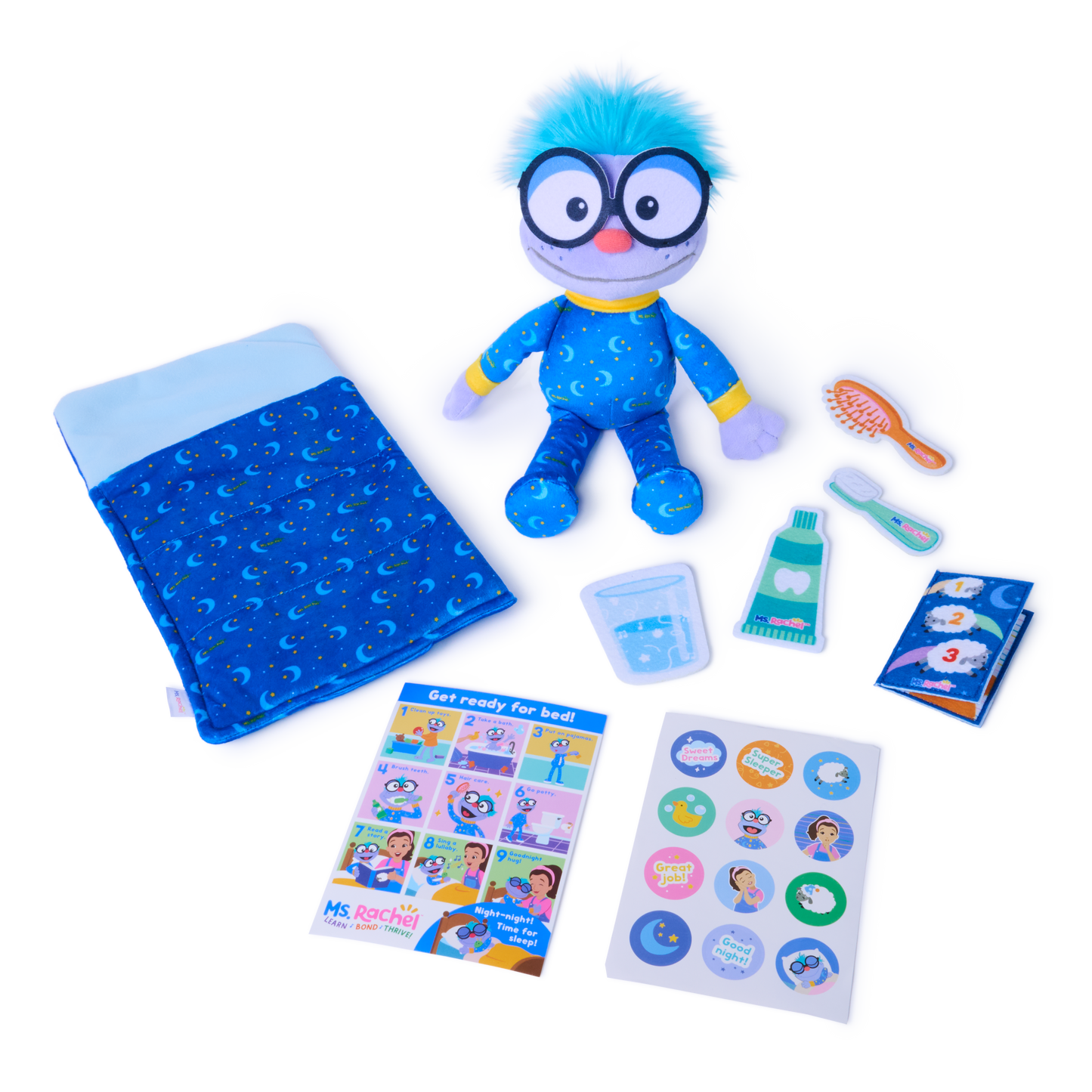 Spin Master Ms Rachel Goodnight Frankie Bedtime Playset