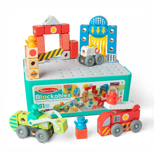 Melissa & Doug Blockables™ City Deluxe Play Set