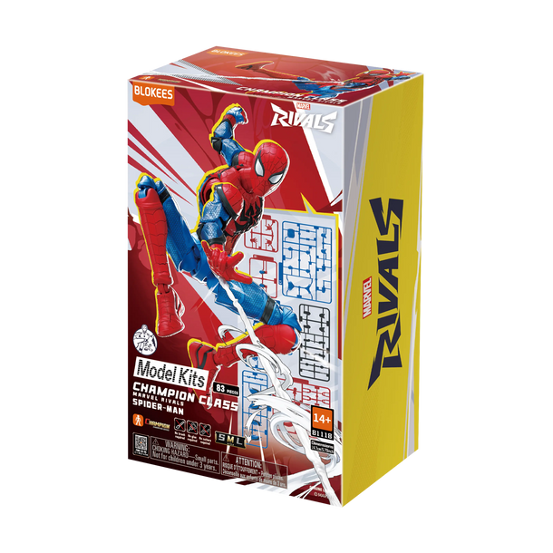 Blokees Marvel Rivals Champion Class 06 Spider-Man Model Kits