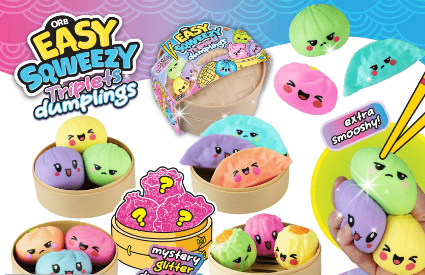 Orb Toys Easy Sqweezy Triplets Dumplings Blind Box
