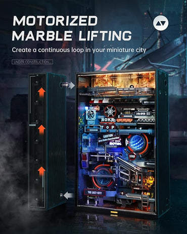 Robotime The Last City Marble Run Build Kit