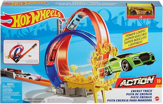Mattel Hot Wheels Energy Track Set