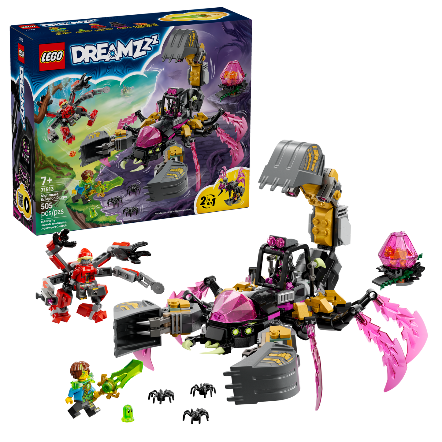 LEGO® DREAMZzz™ 71513 Nightmare Scorpion Digger