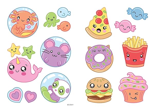 Dover Cute Kawaii Stickers