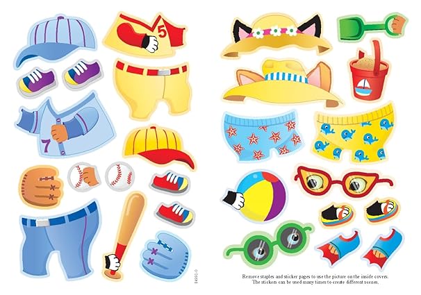 Dover Cool Cats Dress-Up Sticker Activity Book