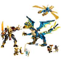 LEGO® NINJAGO® 71796 Elemental Dragon vs. The Empress Mech
