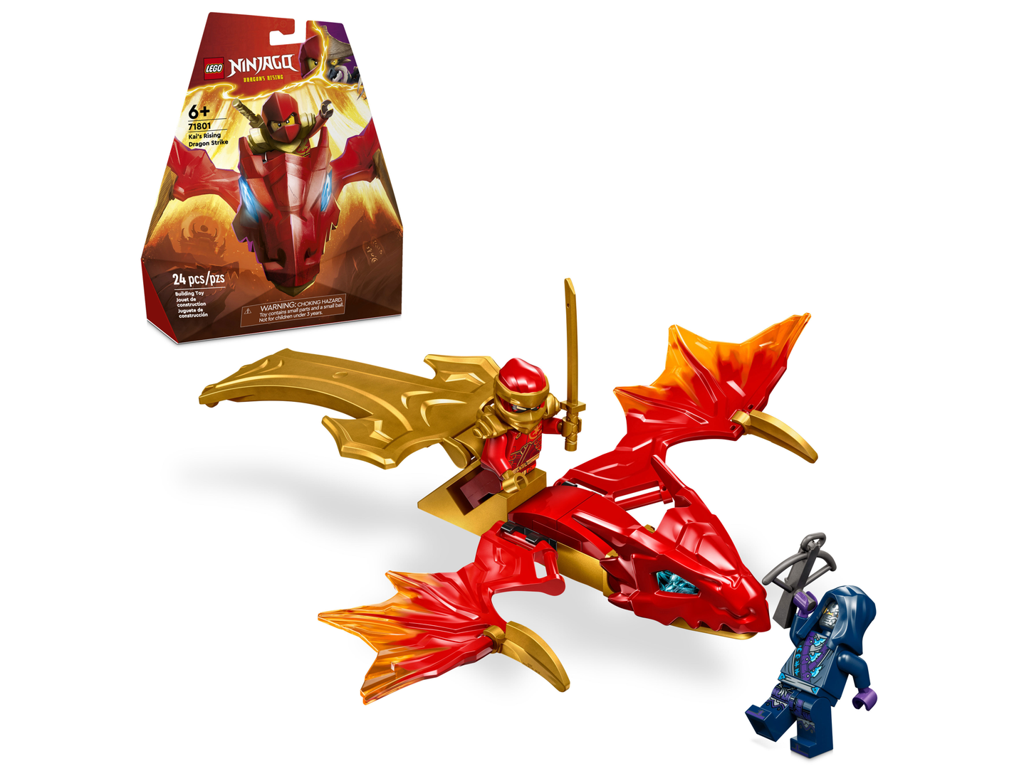 LEGO® NINJAGO® 71801 Kai's Rising Dragon Strike