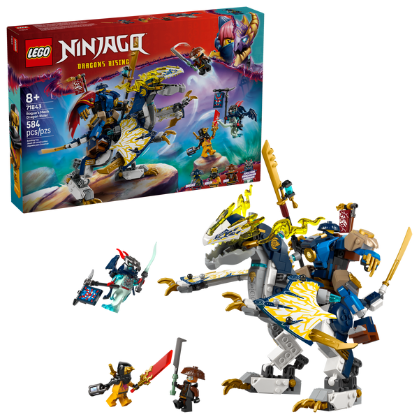 LEGO® NINJAGO 71843 Rogue's Mech Dragon Rider – TimbukToys