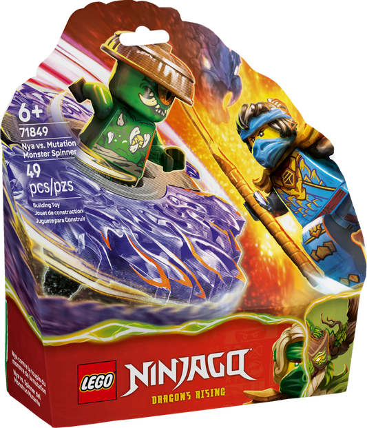 LEGO®  NINJAGO® 71849 Nya vs. Mutation Monster Spinner