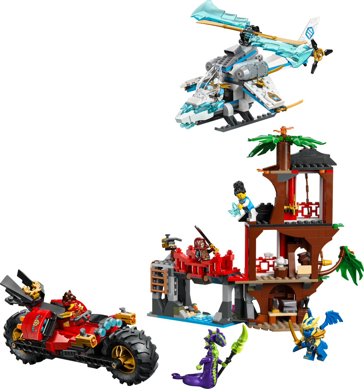 LEGO® NINJAGO® 71857 Ninja Vehicle Tree House Battle