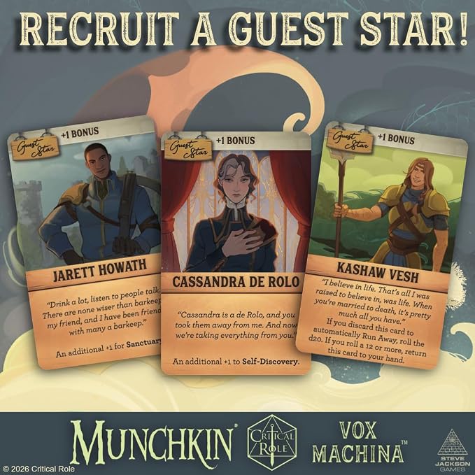 Peach State Hobby Munchkin Vox Machina – A Critical Role Game
