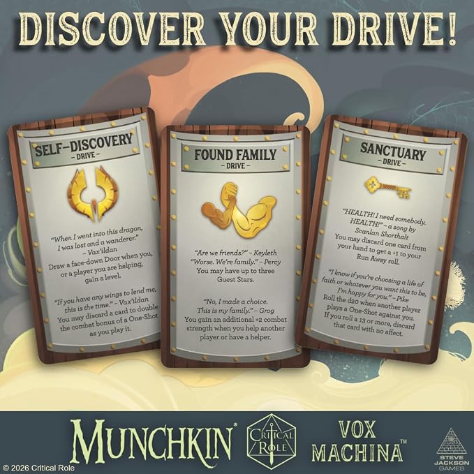 Peach State Hobby Munchkin Vox Machina – A Critical Role Game