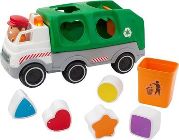 Epoch Kidoozie G02771 Shape Sorting Recycling Truck