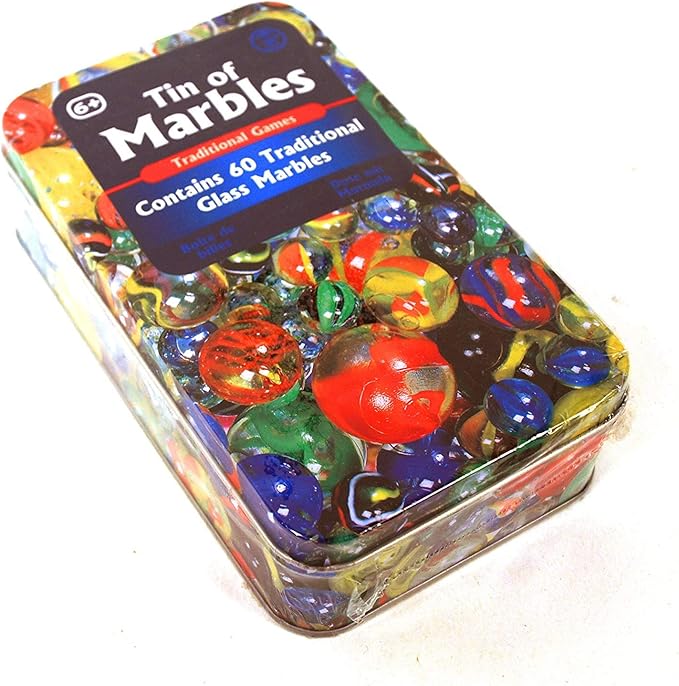 One For Fun Marbles In A Tin