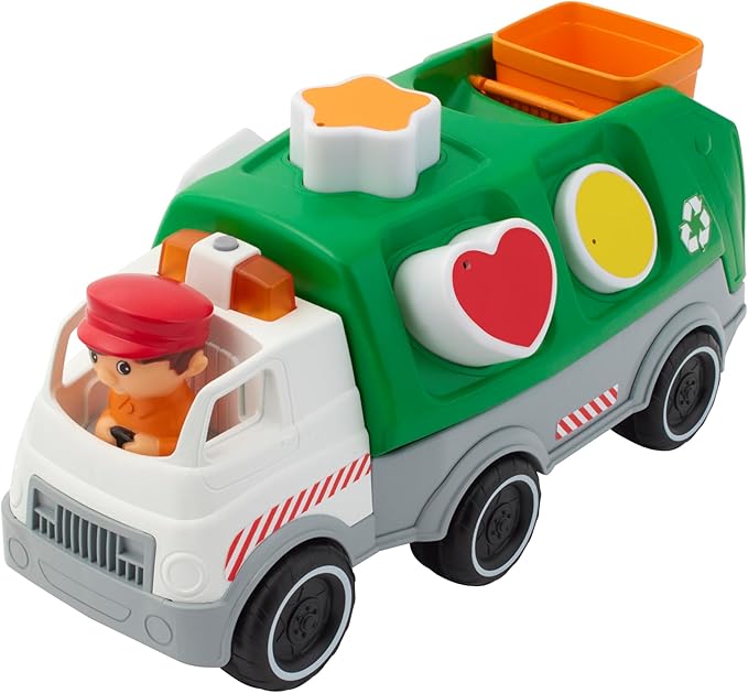 Epoch Kidoozie G02771 Shape Sorting Recycling Truck