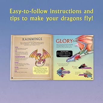Klutz Wings of Fire Folded Flyers