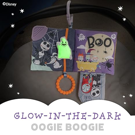 Kids Preferred Disney Jack Skellington Soft Teething Crinkle Book