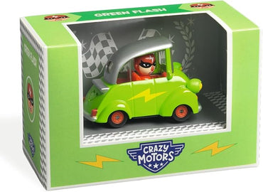 Djeco DJ05471 Green Flash Crazy Motors