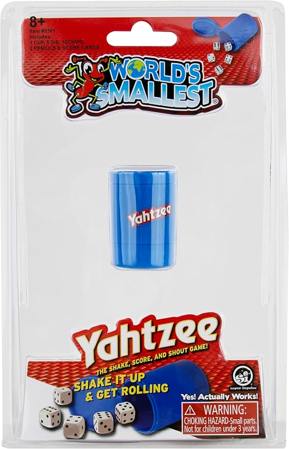 World's Smallest Yahtzee