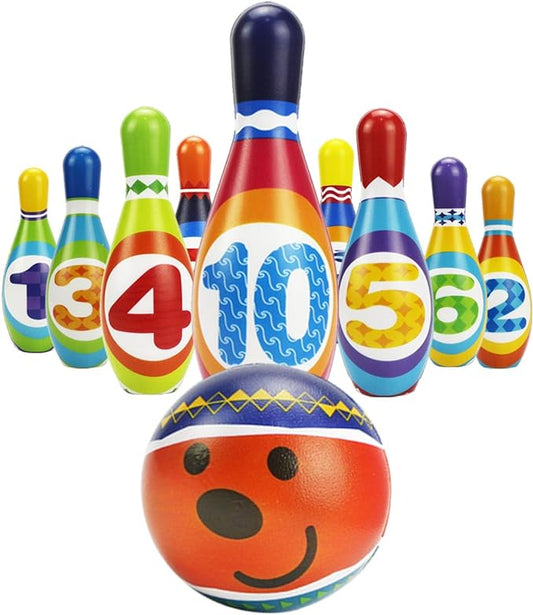 I Play I Learn BWL-12 Bowling Soft Number Pins