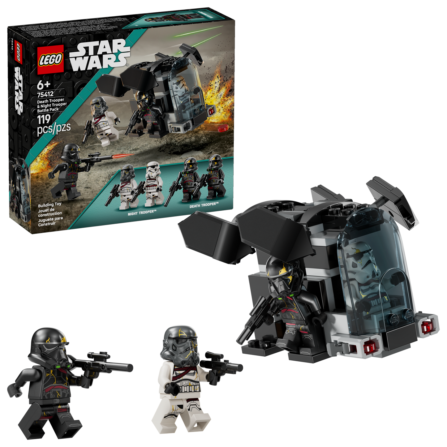 LEGO® Star Wars 75412 Death Trooper & Night Trooper Battle Pack