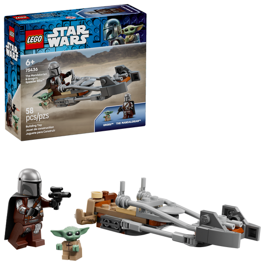 LEGO® Star Wars™ 75436 The Mandalorian & Grogu's Speeder Bike™