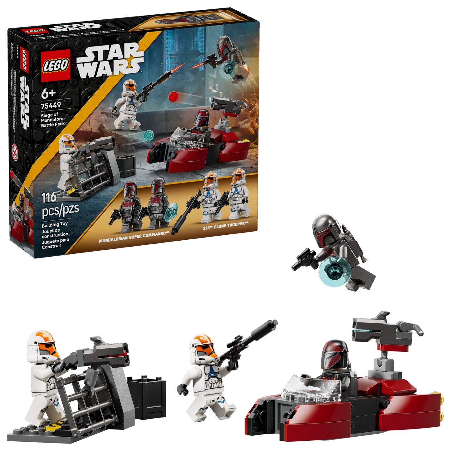 LEGO® Star Wars™ 75449 Siege of Mandalore Battle Pack