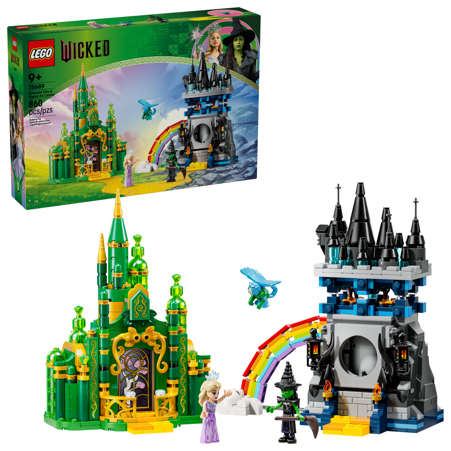 LEGO® Wicked 75689 Emerald City & Kiamo Ko Castle