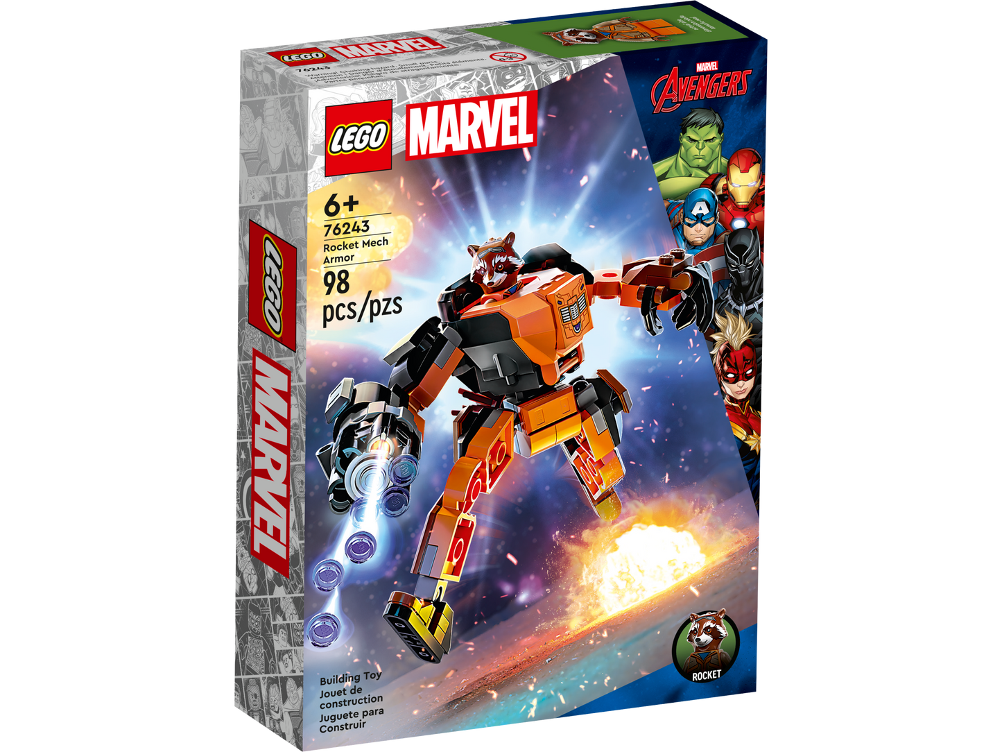 LEGO® Marvel 76243 Rocket Mech Armor