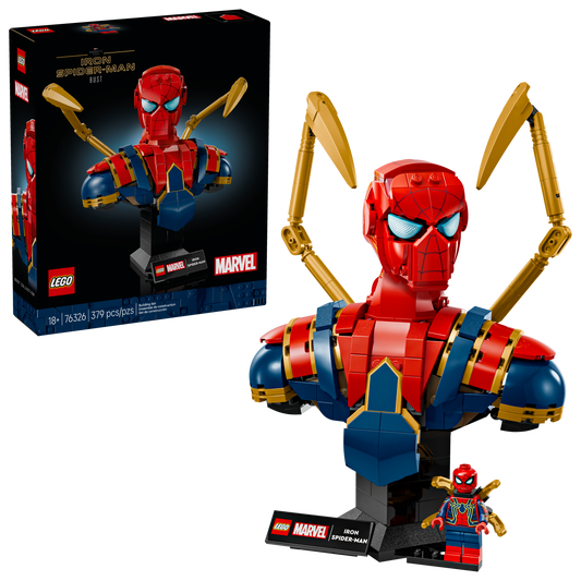LEGO® Marvel 76326 Iron Spider-Man Bust