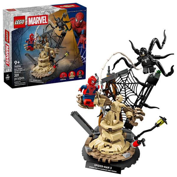 LEGO® Marvel 76334 Epic Battle: Spider-Man vs. Sandman – TimbukToys