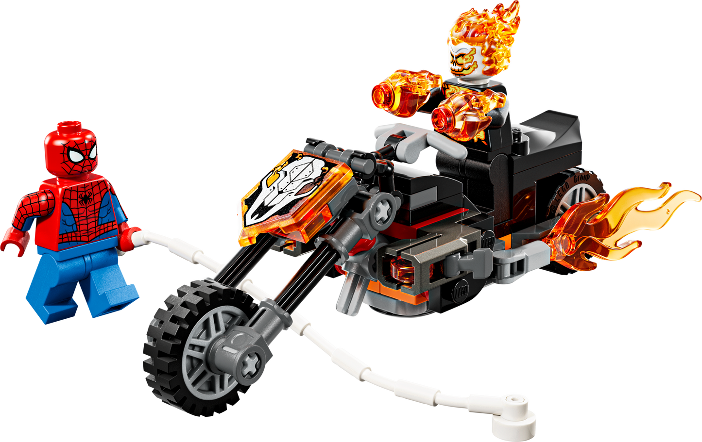 LEGO® Marvel 76335 Spider-Man vs. Ghost Rider Motorcycle