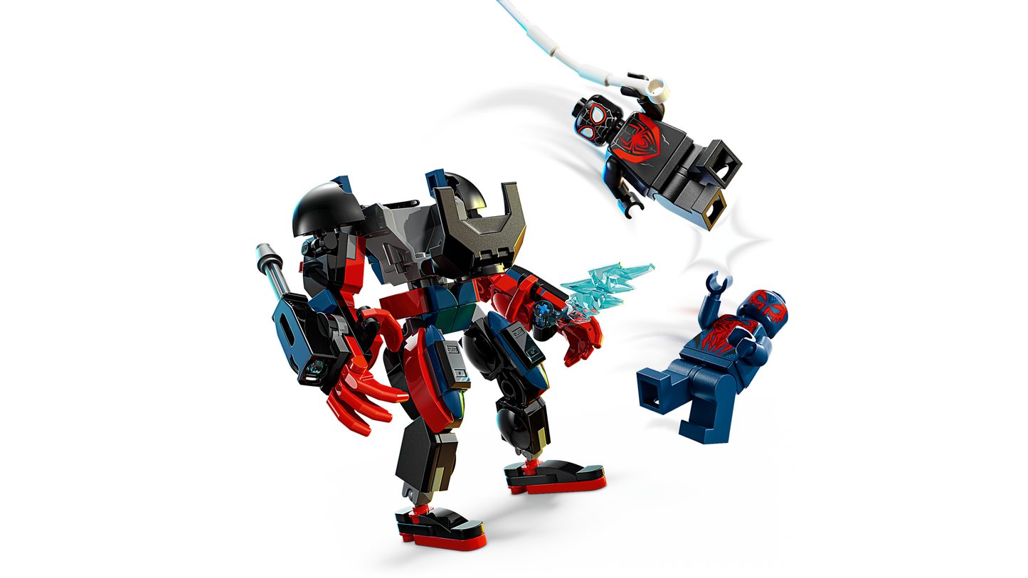 LEGO® Marvel 76337 Miles Morales Mech vs. Spider-Man 2099